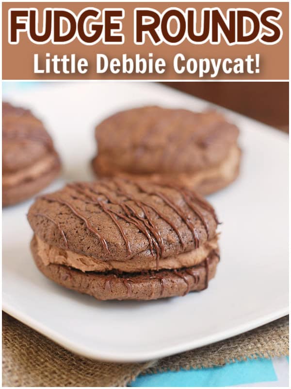 Homemade Fudge Rounds - Little Debbie Copycat Recipe