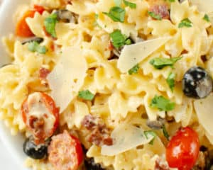 sachin and babi light blue dress Easy Italian Pasta Salad main image 0