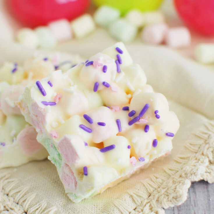 Easter Marshmallow Bark