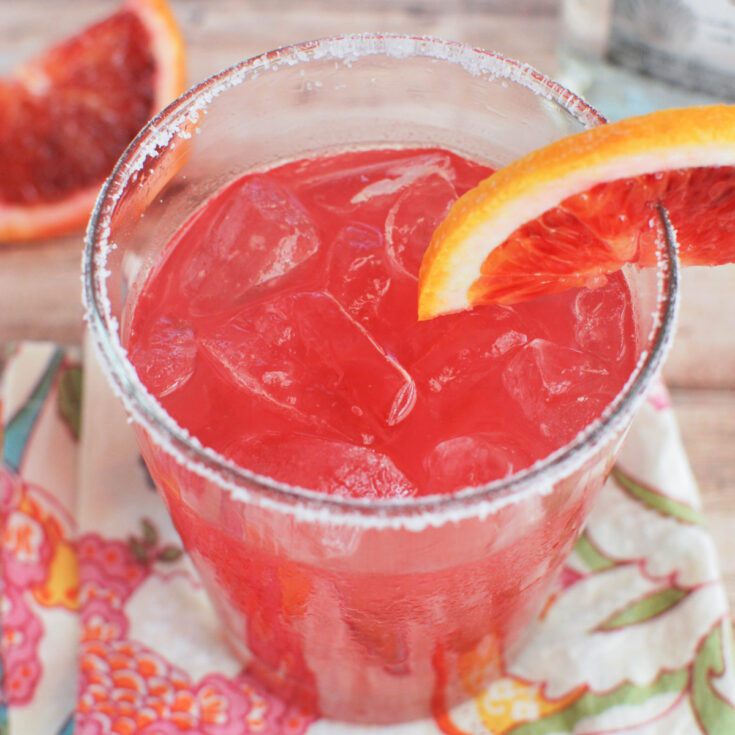 Blood Orange Margaritas