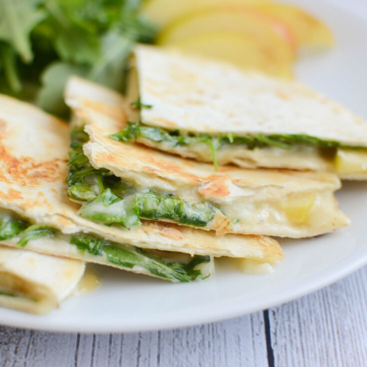Apple and Brie Quesadillas