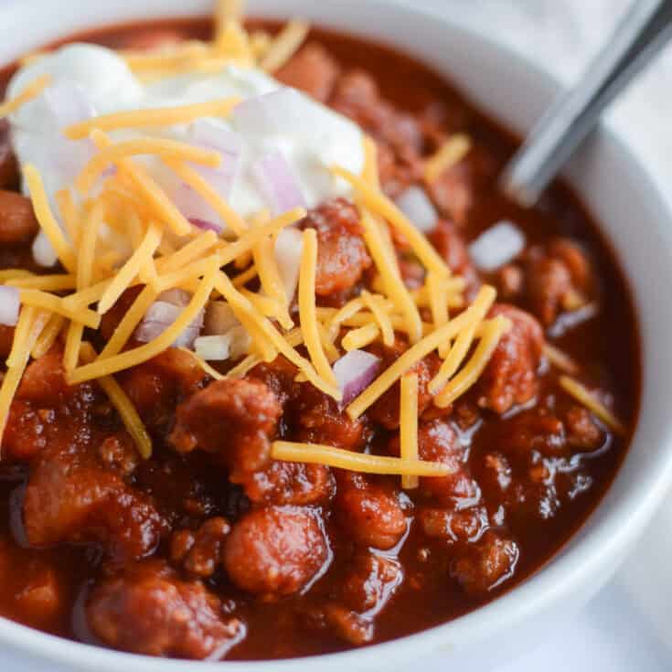 Smoky Bacon Chili