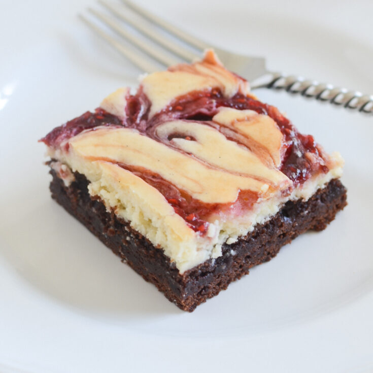 Raspberry Cheesecake Brownies