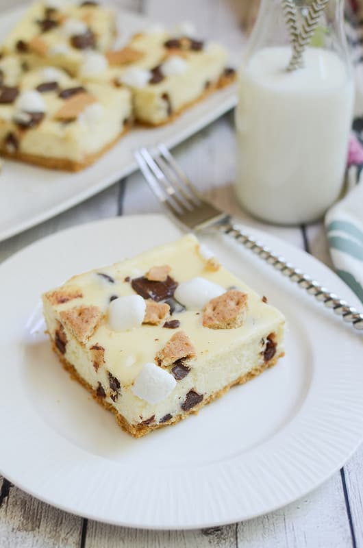 S'mores Cheesecake Bars