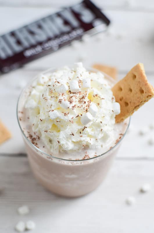 S’mores Frozen Hot Chocolate