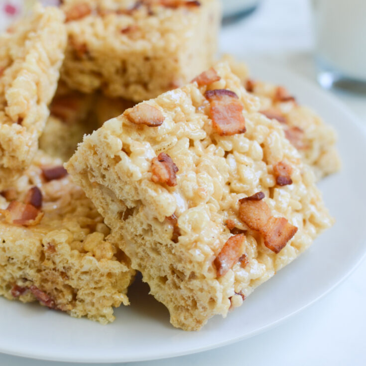 Maple Bacon Rice Krispies Treats