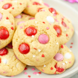 Valentine's Day Pudding Cookies