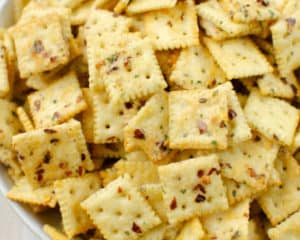 recipe crackers ranch dressing red pepper Ranch Fire Crackers
